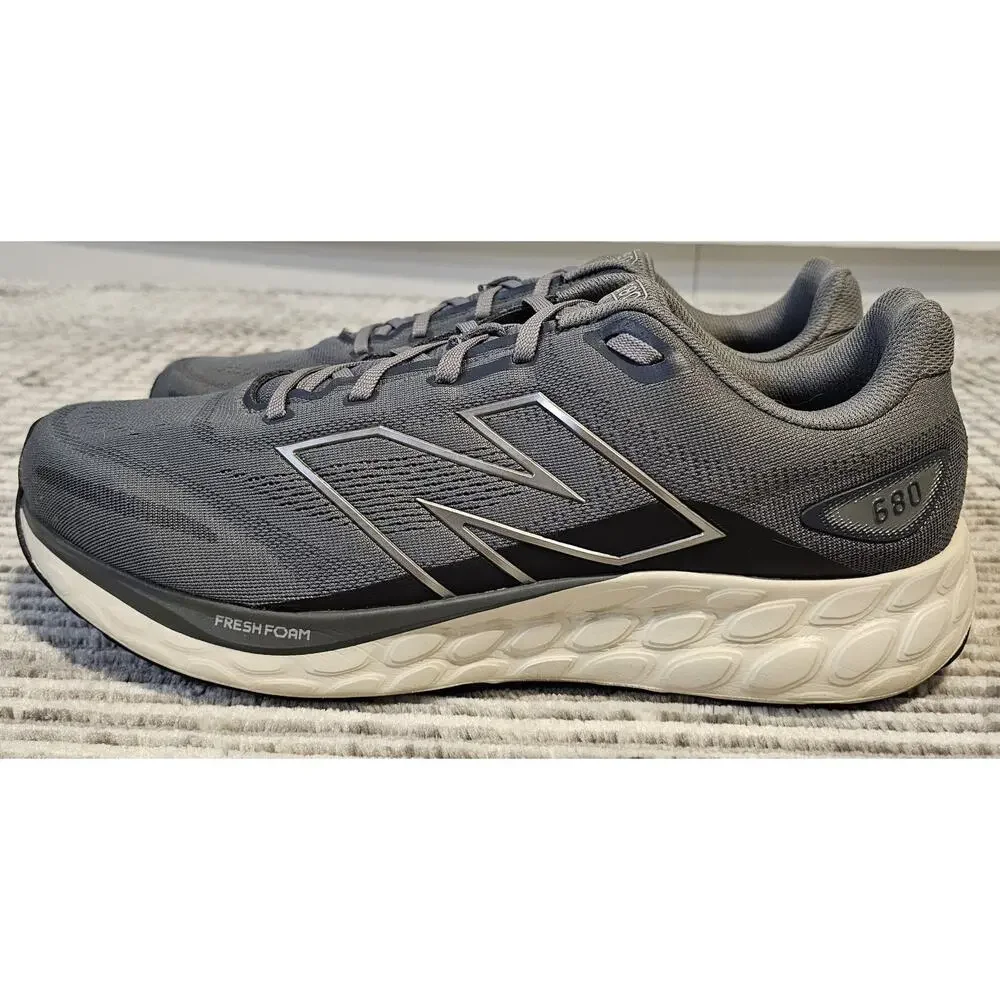New Balance Fresh Foam 680v8 Harbor Grey Men's Size 15 4E Wide M680LG8